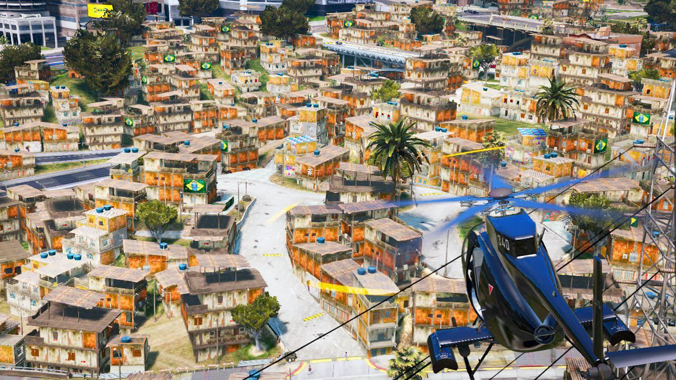 Complexo da Maré - Cidade para jogar GTA RP