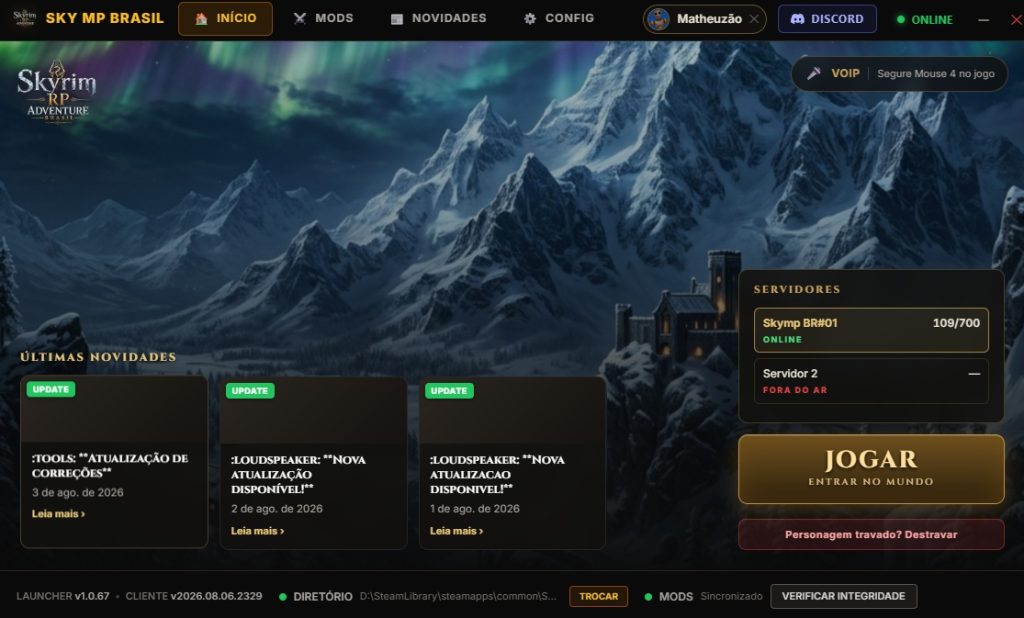Como jogar Skyrim RP passo a passo Como jogar Skyrim RP passo a passo
