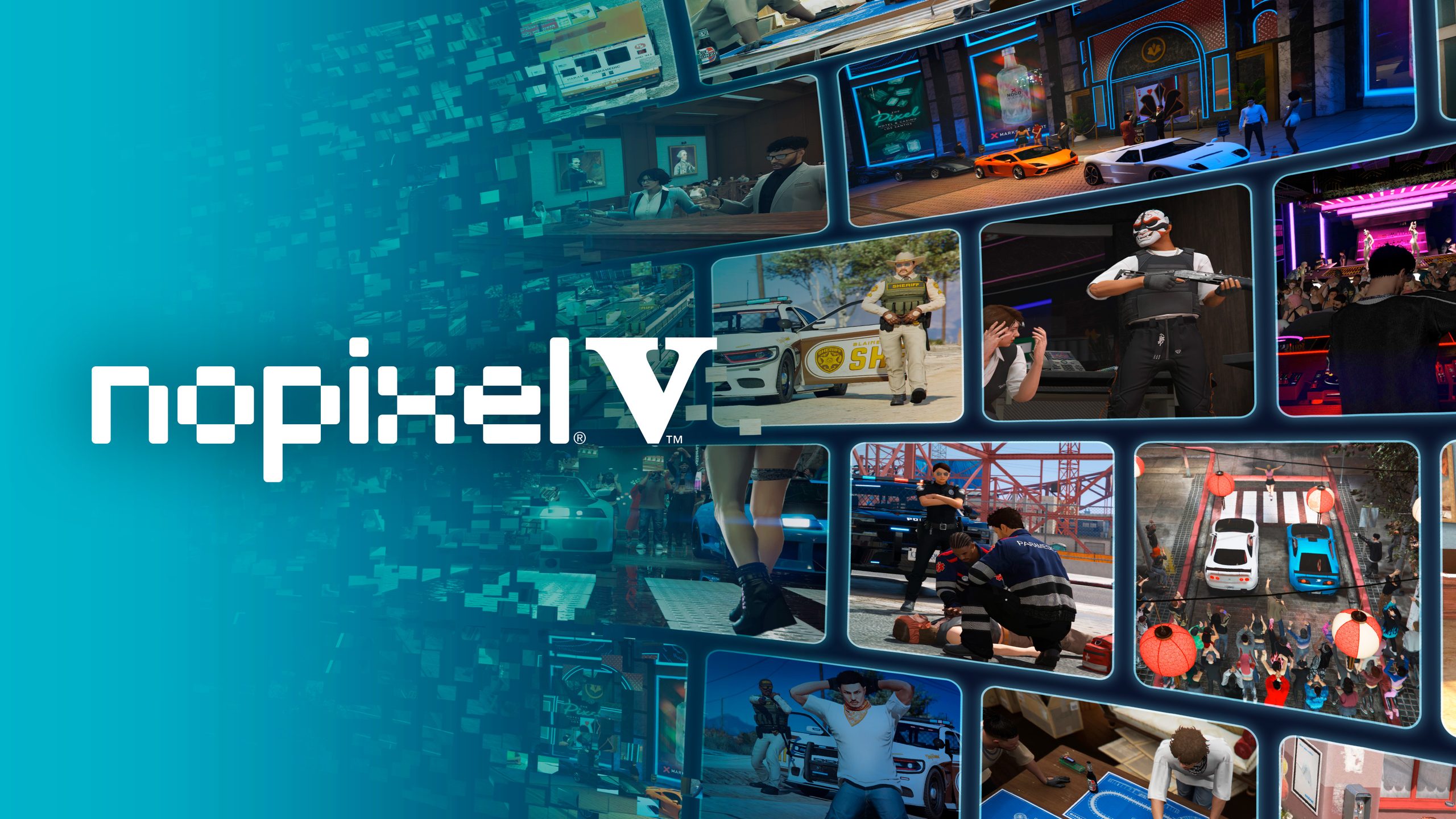 GTA 6 RP: A nova era do ROLEPLAY do GTA 2 NoPixel V Parceria com Rockstar Games no GTA 6 RP